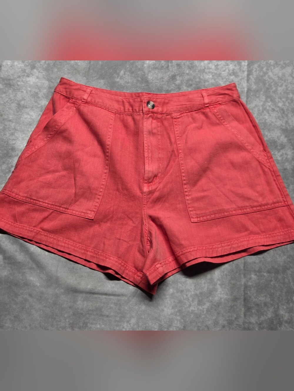 Universal Thread High Rise Trouser Shorts size 12 Red EUC